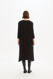 Tirelli - Overlay Panel Knit Dress - Black