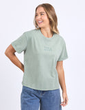 Foxwood - Huntleigh Oversized Tee - Iceberg Green