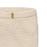 Wilson & Frenchy - Cream Organic Knitted Bubble Leggings