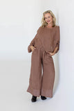 Eadie Lifestyle - Arana Linen Pants - Clay