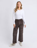 Foxwood - Henrietta Cord Pant - Coffee Bean