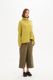 Tirelli - Roll Hem Pocket Knit - Deep Citrus