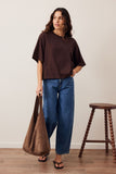 Ceres Life - Phoebe Premium Tee - Chocolate