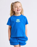 Eve Girl - Sports Club Tee - Cobalt