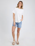 Foxwood - Farrah Short Sleeve Tee - White