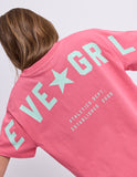 Eve Girl - Motion Tee - Rose/Mint