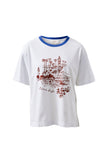 Ceres Life - Stevie Slouchy Tee - White / Ceres Village