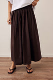 Ceres Life - Florence Maxi Skirt - Chocolate