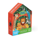Crocodile Creek - Zoo Flat House Jigsaw Puzzle - 50 Pc