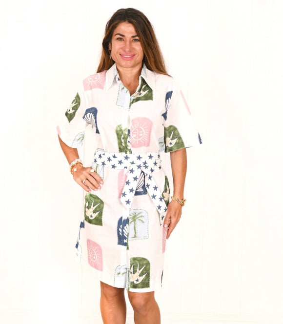 Palm Cove - Adele Dress - Star Gazer
