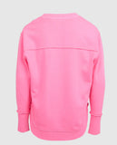 Foxwood - Girls Mini Me Simplified Crew - Neon Rose