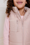 Milky - Nougat Puffer Vest