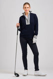 Shirty Sports Club - The Sawgrass Cashmere Cotton Sweater - Black