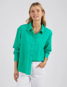 Foxwood - Sunday Shirt - Emerald Green