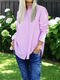 Who’s Charlie - Maple Shirt Small Ghingham Check - Pink / White