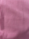 Who’s Charlie - Maple Shirt Small Ghingham Check - Pink / White