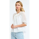 365 Days - Ariel Pintuck Top - White