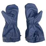 Korango - Polar Fleece Lined Waterproof Mittens With Adjustable Fastener - Navy