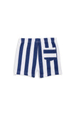 Milky -Stripe Fleece Baby Short