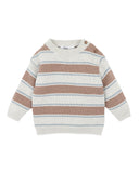Bebe - Alvin Stripe Organic Knitted Jumper