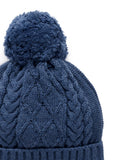 Purebaby - Cable Beanie - Merlin Melange