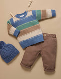Purebaby - Cable Beanie - Merlin Melange
