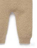 Purebaby - Knitted Leggings - Mushroom Melange