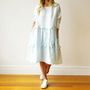 Who’s Charlie - Rosie Linen Dress