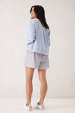 Ceres Life - Mila Short - White/Navy
