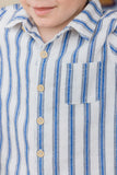 Milky - Stripe Linen Shirt