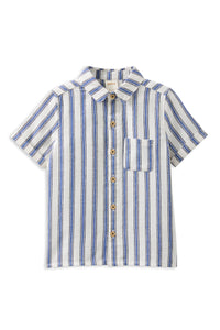 Milky - Stripe Linen Shirt