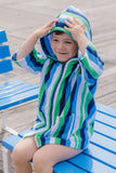 Milky - Stripe Terry Towelling Cover Up