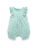 Purebaby - Ruffle Shortie Growsuit - Silhouette Print