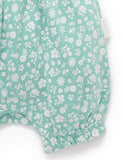 Purebaby - Ruffle Shortie Growsuit - Silhouette Print