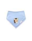 Purebaby - Donkey Bandana Bib - Caribbean