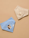 Purebaby - Llama Bandana Bib - Sand
