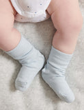 Purebaby - 3 Sock Pack - Pale Blue