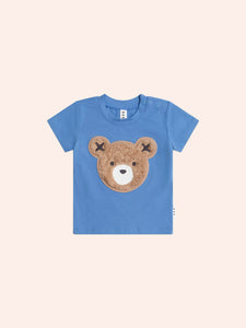 Huxbaby - Furry Huxbear Marine Blue Tee