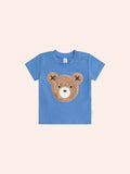 Huxbaby - Furry Huxbear Marine Blue Tee