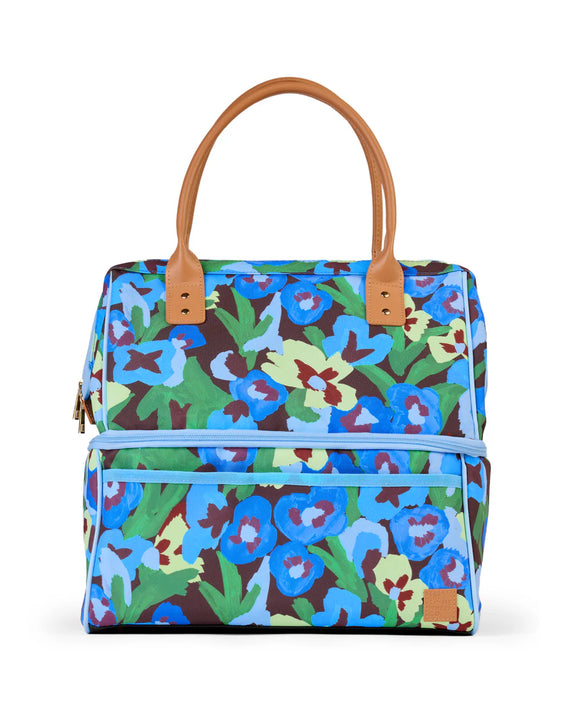 The Somewhere Co - Cooler Bag - Pansy Patch