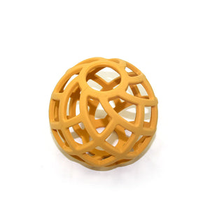 O.B Designs - Eco-Friendly Teether Ball - Turmeric