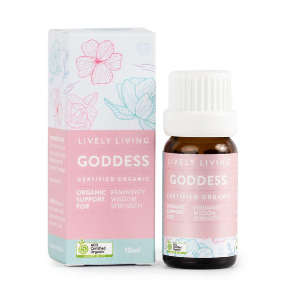 Lively Living Essential Oil - Goddess Organic  10mls