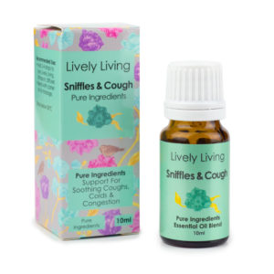 Lively Living Essential Oil - Sniffles & Coughs  10mls