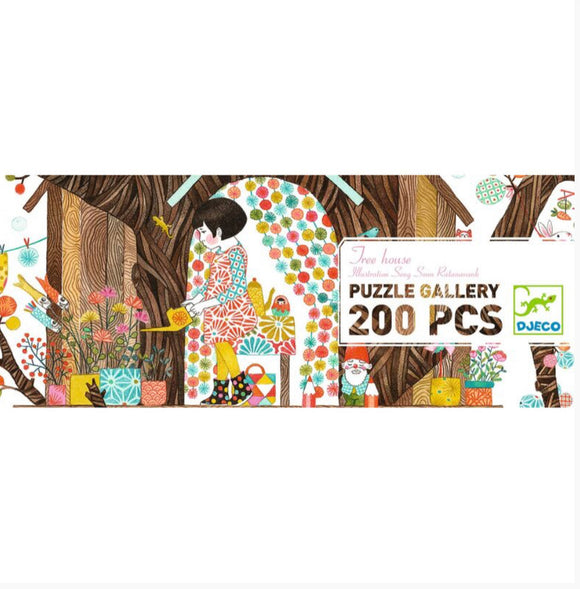 Djeco - Tree House 200pc Gallery Puzzle