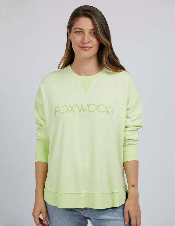 Foxwood - Simplified Crew - Grape Green