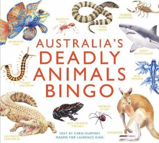 Australia’s Deadliest Animals Bingo