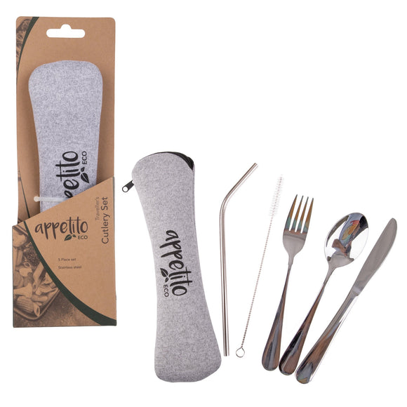 Appetito Travellers Cutlery Set