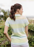 Goondiwindi Cotton - Fairway Polo - Aqua/Lime