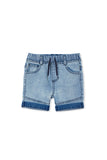 Milky - Knit Denim Shorts