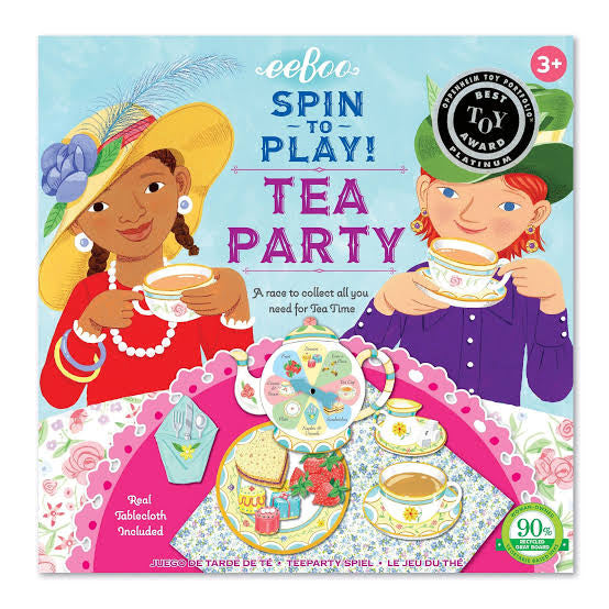 Eeboo - Spinner Game - Tea Party